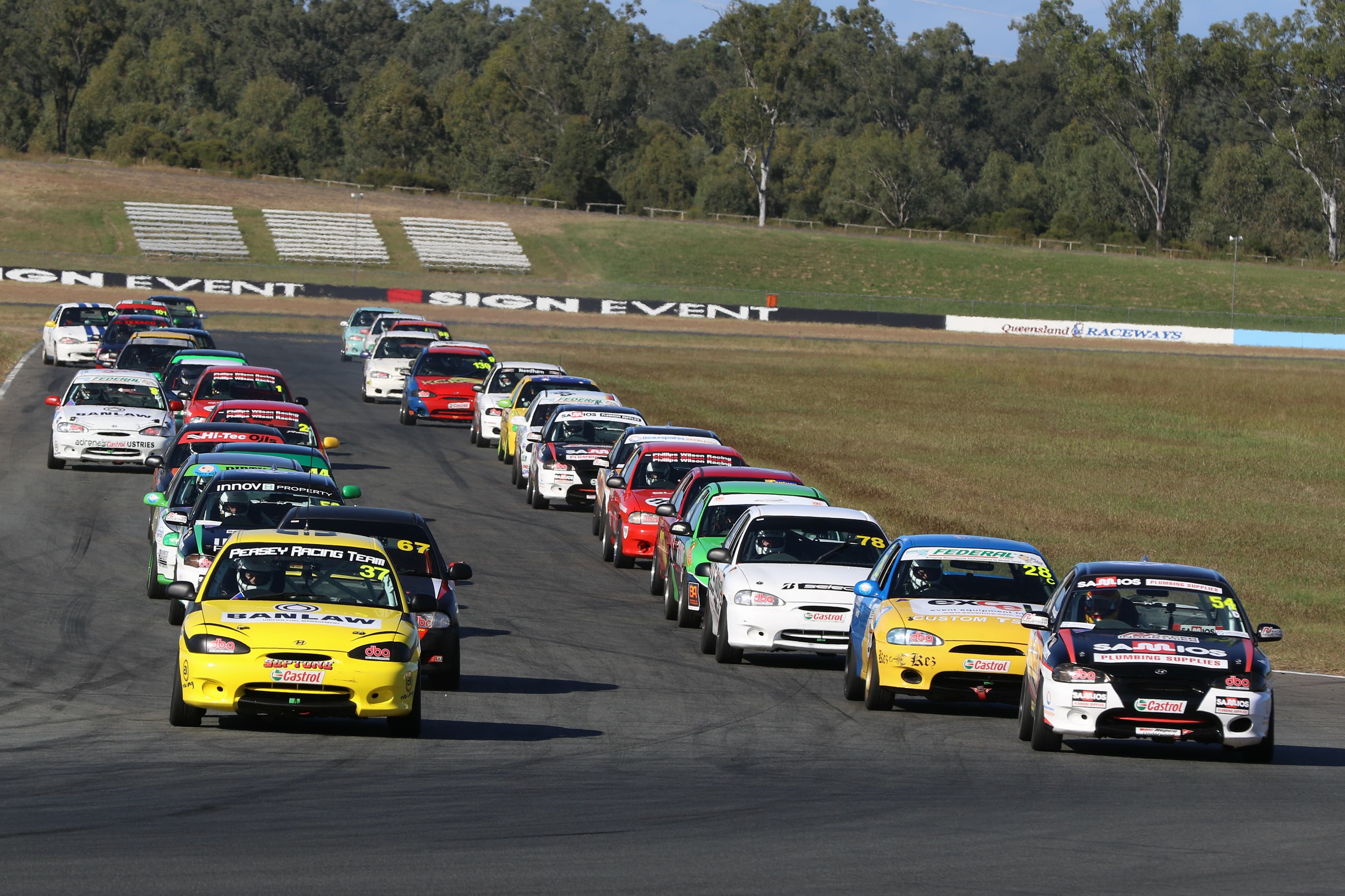 Excel Cup paddock